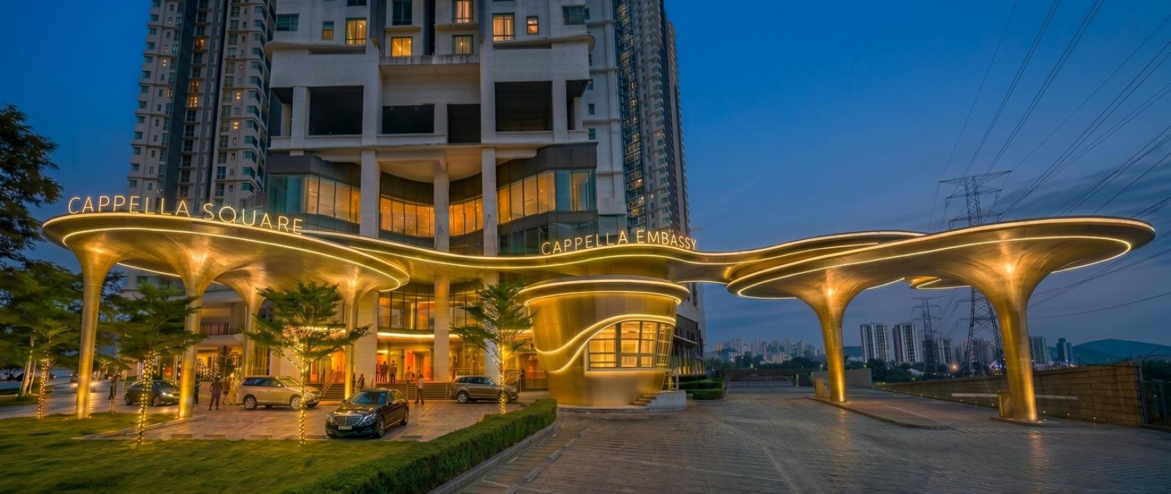Cappella Embassy — Grand entrance statement