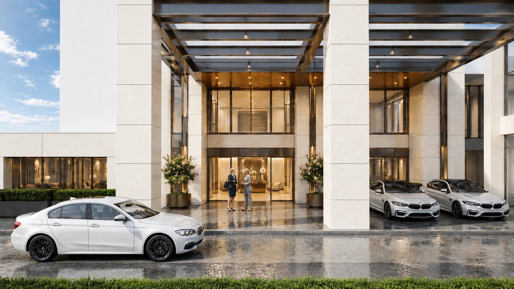 Cappella Embassy — Grand drop-off