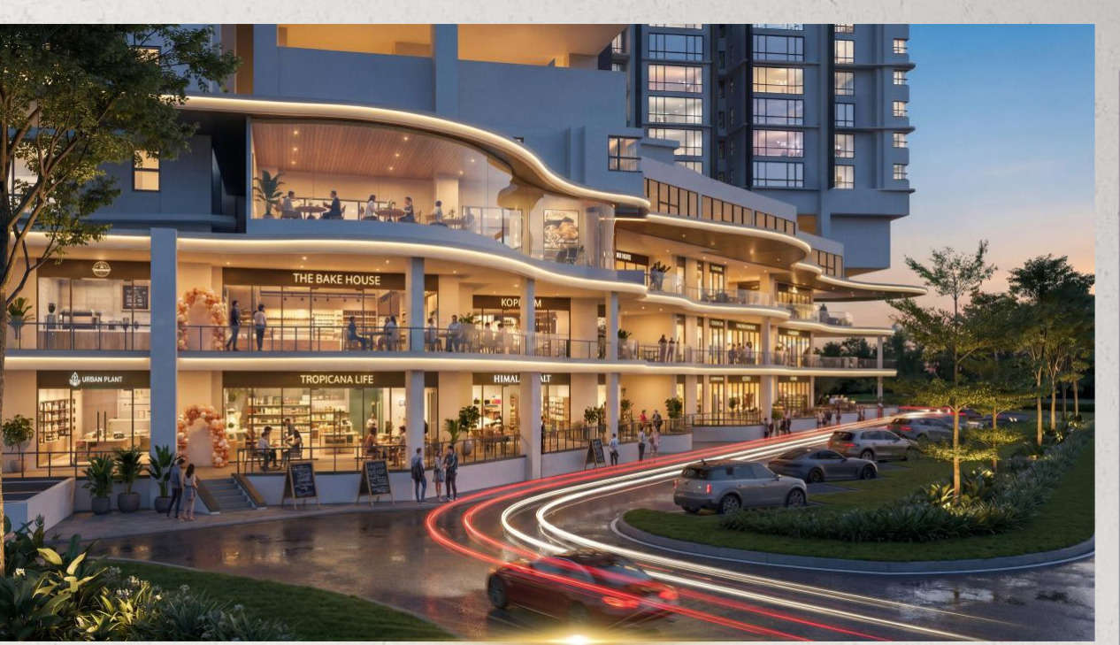Cappella Embassy — The Shoppes, after dark