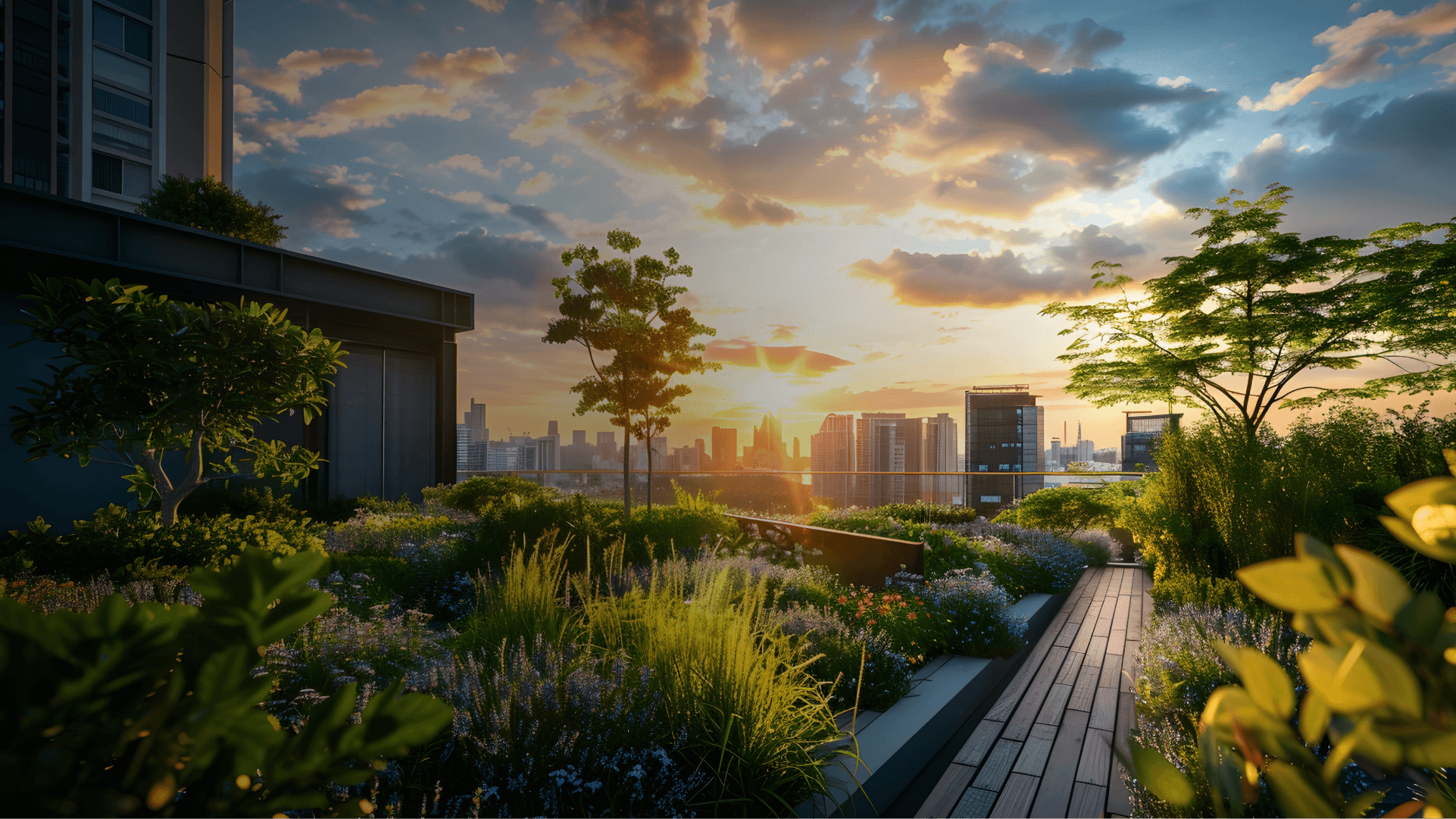 Dawn KLCC — Landscaped garden