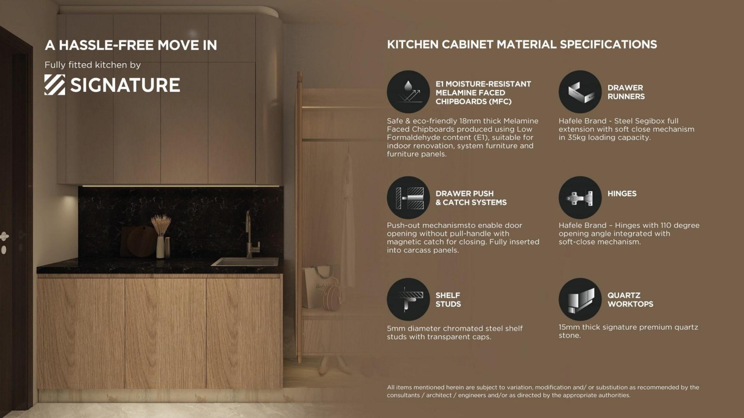 Divine KLCC — Fitted kitchen